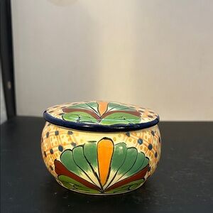 authentic Mexican Talavera pottery by the artisan Garay.